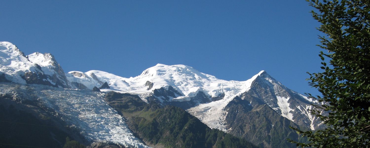 Der Gran Paradiso und Mont Blanc